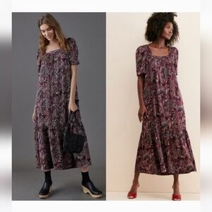 Anthropologie Maeve Lisabetta Maxi Dress small